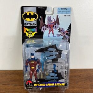 Infrared Armor Batman 5" Action Figure Spectrum Of The Bat Hasbro 2000 Sealed